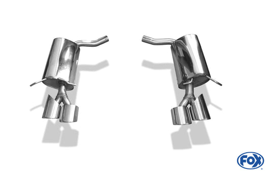 Mercedes C-Klasse 6 Zylinder - W204/S204 Endschalldämpfer rechts/links - 2x115x85 Typ 32 rechts/links