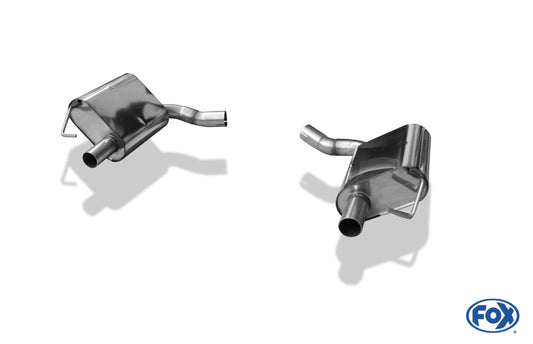 Mercedes E-Klasse A238 Cabrio Endschalldämpfer rechts/links ohne Endrohre
