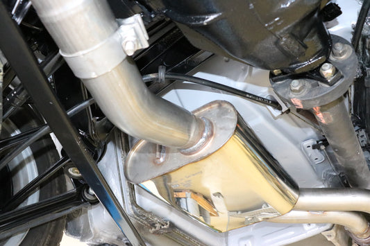 FOX Mercedes E-Klasse W124 Cabrio Vorschalldämpfer Ø70mm