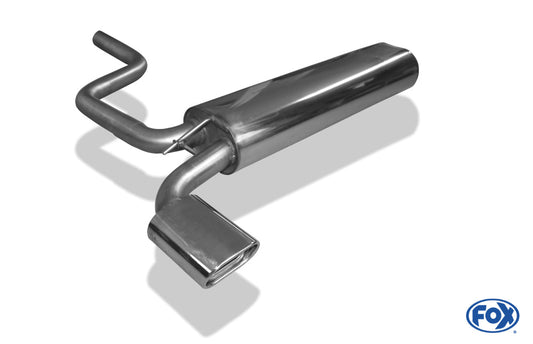 Mercedes E-Klasse S210 T-Modell Endschalldämpfer - 135x80 Typ 53