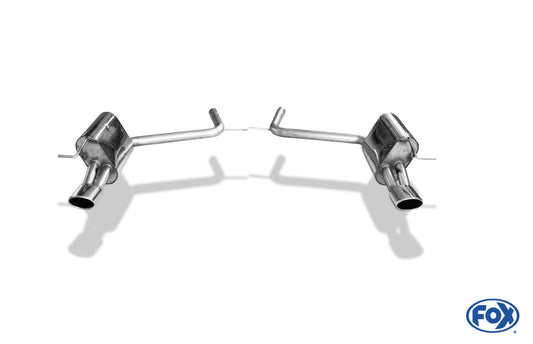 Mercedes E-Klasse W211 Limousine Endschalldämpfer rechts/links - 115x85 Typ 32 rechts/links