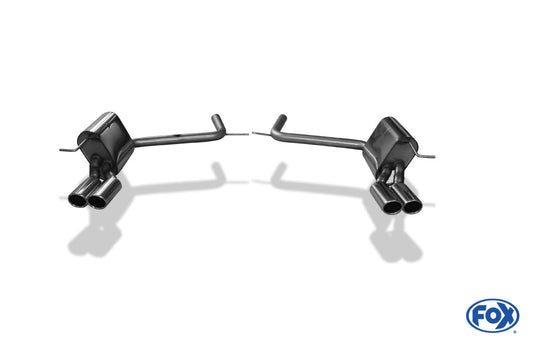 Mercedes E-Klasse S211 Kombi Endschalldämpfer rechts/links - 2x88x74 Typ 32 rechts/links