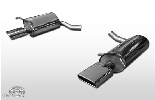 Mercedes E-Klasse Cabrio A207 - 6 Zylinder Endschalldämpfer rechts/links - 145x65 Typ 59 rechts/links