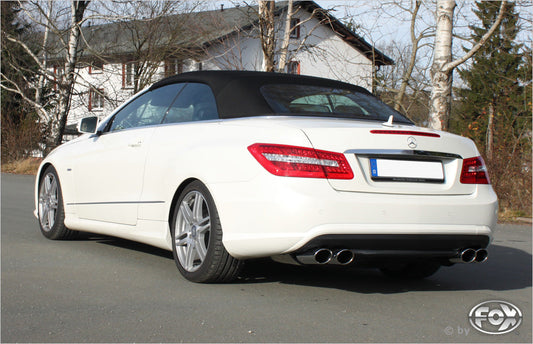Mercedes E-Klasse Cabrio A207 - 6 Zylinder Endschalldämpfer rechts/links - 2x115x85 Typ 32 rechts/links