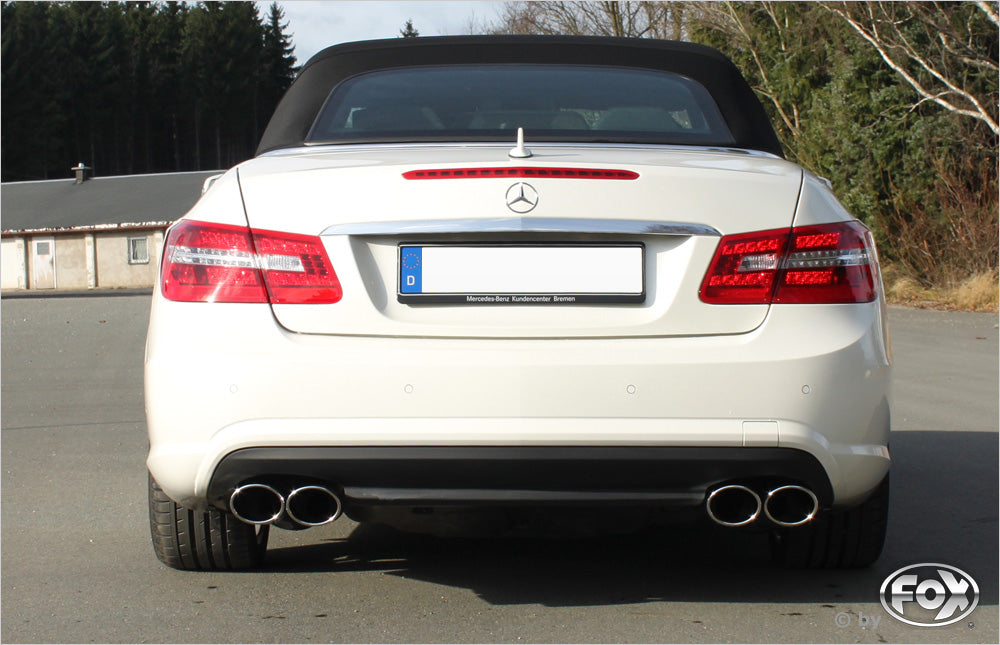 Mercedes E-Klasse Cabrio A207 - 6 Zylinder Endschalldämpfer rechts/links - 2x115x85 Typ 32 rechts/links