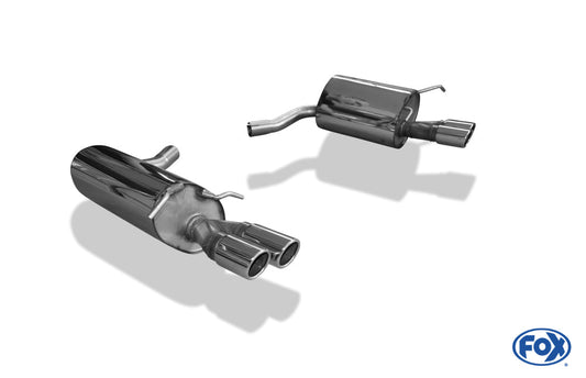 Mercedes E-Klasse Coupe C207 - 6 Zylinder Endschalldämpfer rechts/links - 2x70 Typ 16 rechts/links