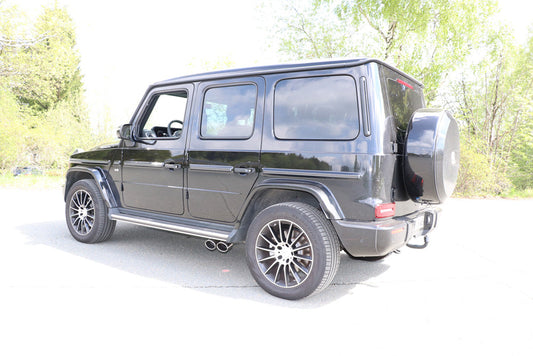 Mercedes G-Klasse G500 310kW - 463 Endrohr zum anstecken - 2x115x85 Typ 38 rechts und links unterm Trittbrett