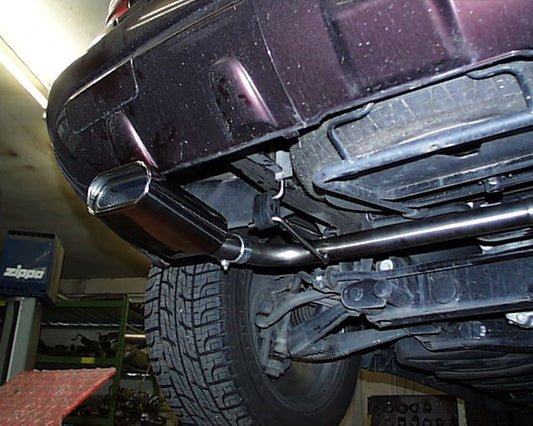 Mercedes M-Klasse Typ W163 Endschalldämpfer Ausgang rechts/links (Eingang einflutig) - 135x80 Typ 53 rechts/links