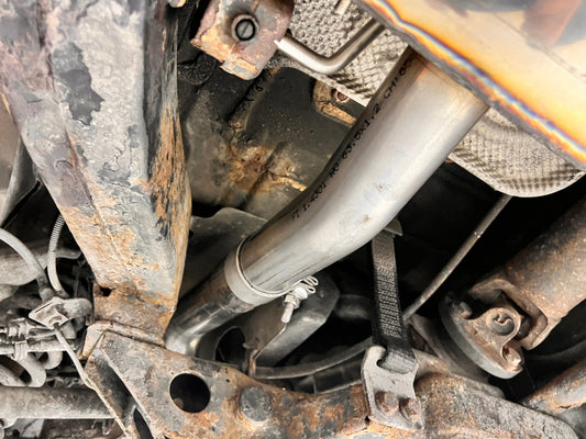 FOX Mercedes M-Klasse Typ W163 - Facelift Endschalldämpfer (Eingang zweiflutig) - 2x80 Typ 13