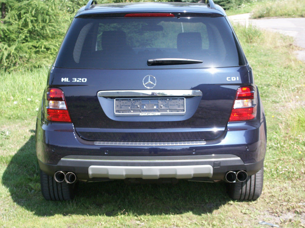 Mercedes M-Klasse Typ W164 Endschalldämpfer rechts/links - 2x76 Typ 10 rechts/links