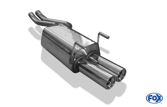 Mercedes S-Klasse W140/ C140 Endschalldämpfer - 2x90 Typ 13