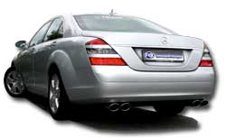 Mercedes S-Klasse W221 Endschalldämpfer rechts/links - 2x115x85 Typ 32 rechts/links