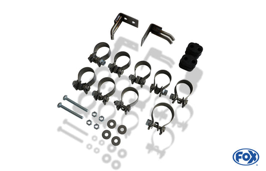 Mercedes Vito/ Viano - W639 (nicht Compact) Endschalldämpfer quer Ausgang rechts/links - 2x88x74 Typ 32 rechts/links