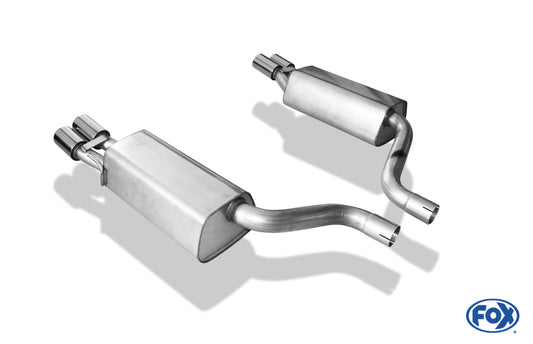 Mercedes S-Klasse Coupé C215 Endschalldämpfer rechts/links - 2x76 Typ 13 rechts/links