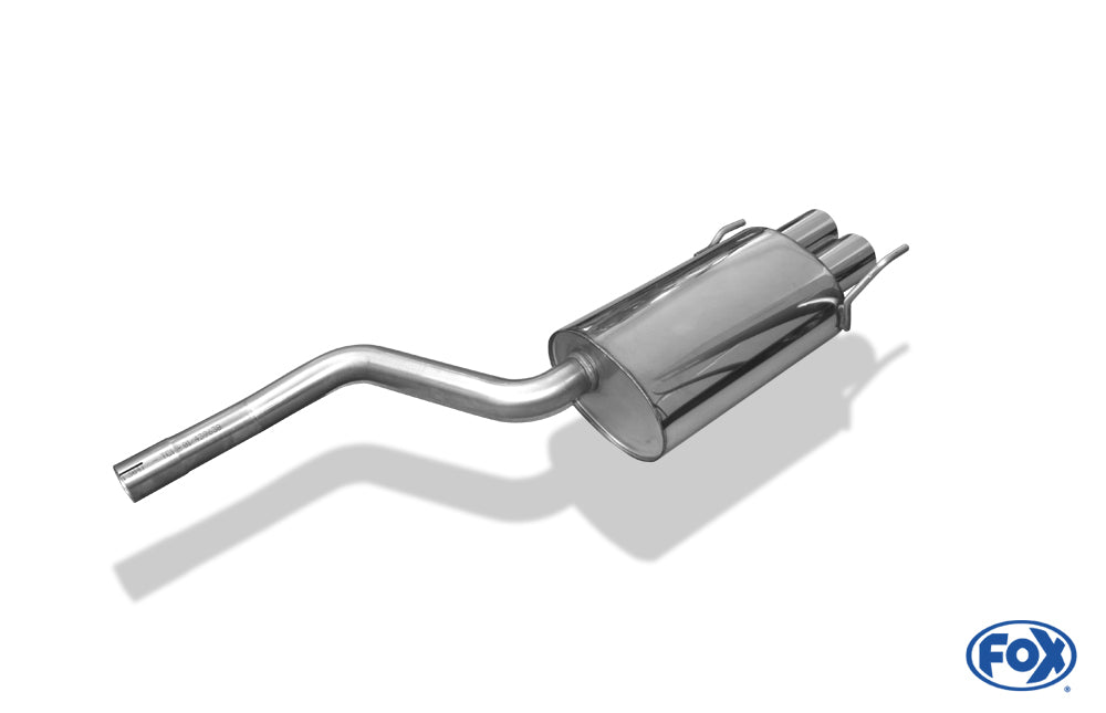 Mercedes CLK Typ 208 Endschalldämpfer - 2x80 Typ 13