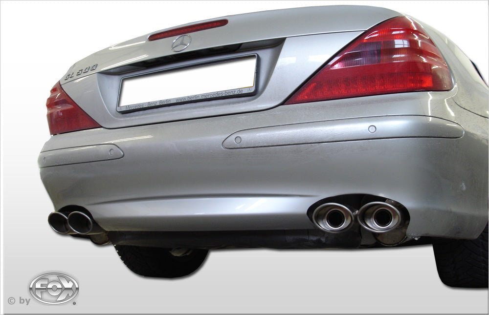 Mercedes SL Typ 230 - Super Sound! Endschalldämpfer rechts/links - 2x115x85 Typ 32 rechts/links
