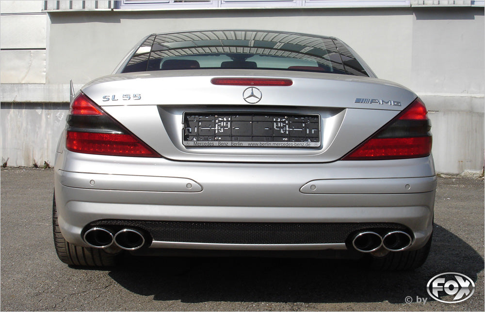 Mercedes SL55 R230 Endschalldämpfer rechts/links - 2x115x85 Typ 32 rechts/links