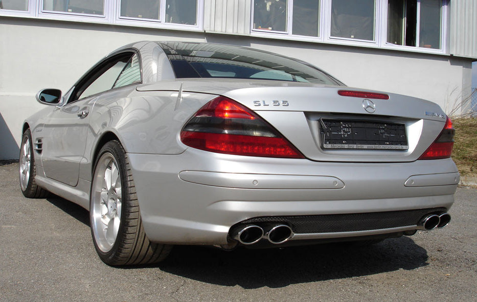 Mercedes SL55 R230 Endschalldämpfer rechts/links - 2x115x85 Typ 32 rechts/links