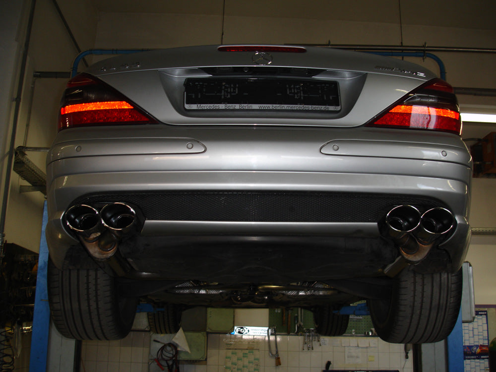Mercedes SL55 R230 Endschalldämpfer rechts/links - 2x115x85 Typ 32 rechts/links
