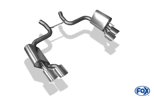 Mercedes SL55 R230 Endschalldämpfer rechts/links - 2x115x85 Typ 32 rechts/links