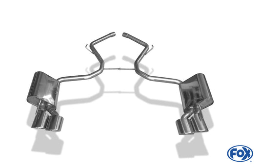 Mercedes SL Typ 230 - Super Sound! Endschalldämpfer rechts/links - 2x115x85 Typ 32 rechts/links