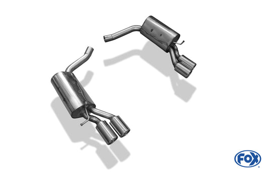 Mercedes CLS W218 Endschalldämpfer rechts/links 63,5mm - 2x90 Typ 13 rechts/links