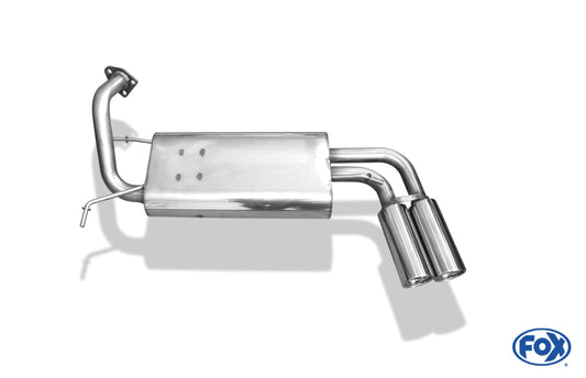 Mitsubishi Colt Typ CAO/ CJO Endschalldämpfer - 2x80 Typ 13