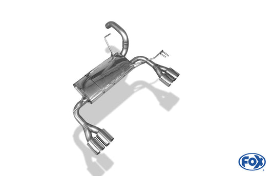 Mitsubishi Colt - Z30/ CZ3/ CZT - 3-türer / Smart Fourfour Endschalldämpfer Ausgang rechts/links - 2x80 Typ 10 rechts/links