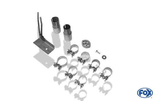 Mitsubishi Colt - Z30/ CZ3/ CZT - 3-türer / Smart Fourfour Endschalldämpfer Ausgang rechts/links - 2x90 Typ 13 rechts/links