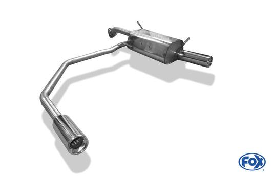 Mitsubishi Carisma Typ DAO Endschalldämpfer Ausgang rechts/links - 1x90 Typ 13 rechts/links