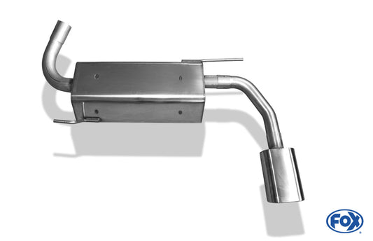 Mitsubishi Pajero Montero V60 Endschalldämpfer - 135x80 Typ 53