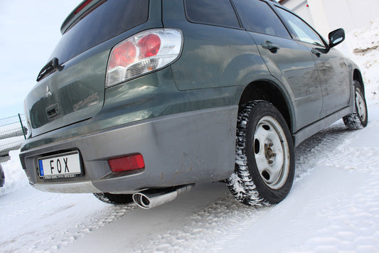 Mitsubishi Outlander 4WD Endschalldämpfer - 115x85 Typ 33