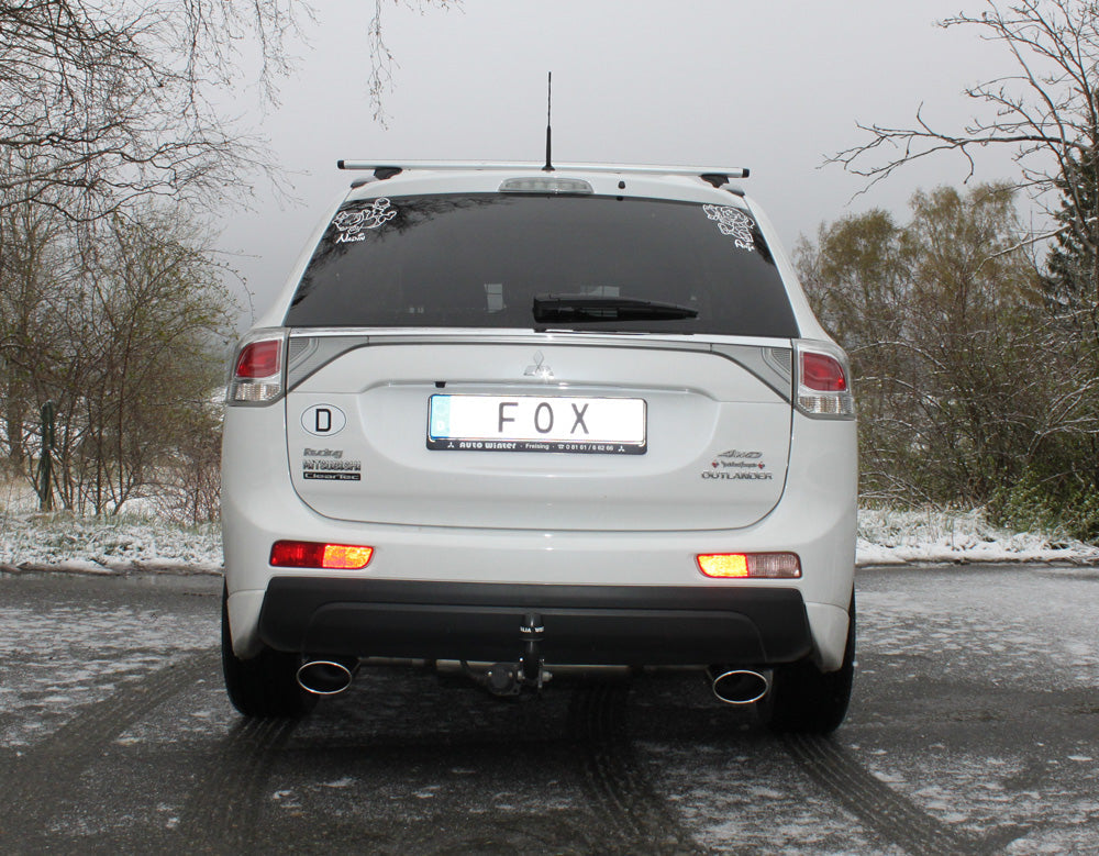 Mitsubishi Outlander III 4WD - GG/GF Endschalldämpfer quer Ausgang rechts/links - 140x90 Typ 32 rechts/links