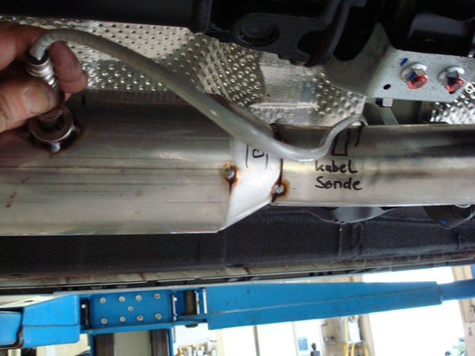 Mitsubishi Lancer Evolution X Kat-Rohr inkl. 2 Katalysatoren 200 Zellen