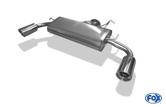 Mitsubishi Lancer CYO - Stufenheck/ Sportback Endschalldämpfer quer Ausgang rechts/links - 1x100 Typ 17 rechts/links