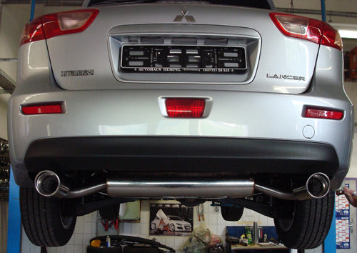 Mitsubishi Lancer CYO - Stufenheck/ Sportback Endschalldämpfer quer Ausgang rechts/links - 1x100 Typ 17 rechts/links