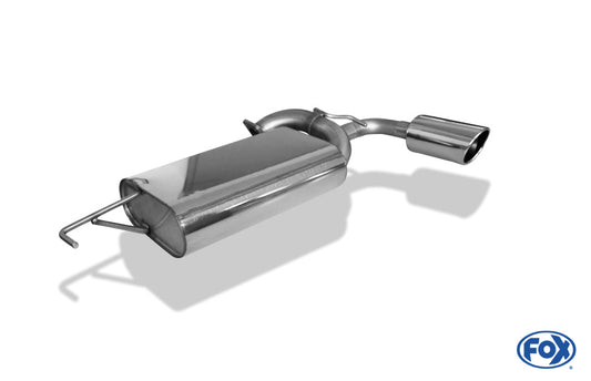 Mitsubishi ASX Frontantrieb - Typ GAO Endschalldämpfer Ausgang rechts - 129x106 Typ 44