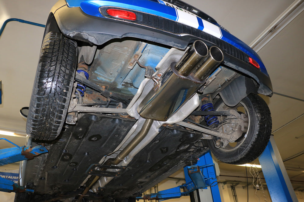 Mini Cooper S R56 Endschalldämpfer Ausgang mittig - 2x100 Typ 16
