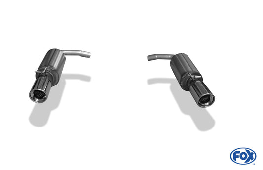 Mini Cooper Clubman R55 Endschalldämpfer rechts/links - 1x100 Typ 17 rechts/links