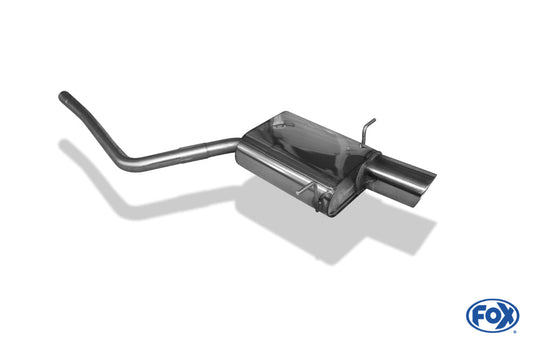 Mini One R57 - Cabrio Endschalldämpfer - 1x100 Typ 25