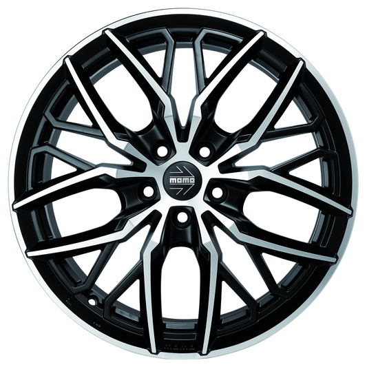 Spider Schwarzmatt diamantgeschnitten