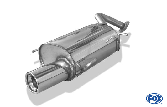 Nissan Micra K11 Endschalldämpfer - 1x80 Typ 13