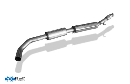 FOX Nissan Micra K14 N Vorschalldämpfer 2-teilig inkl. Flexrohr