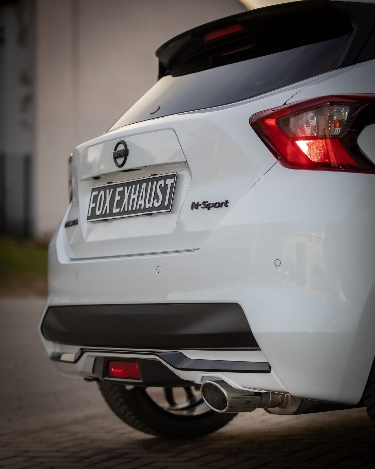 FOX Nissan Micra K14 N Endschalldämpfer - 115x85 Typ 32