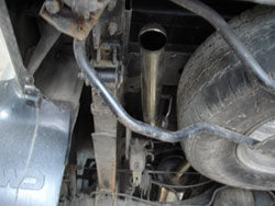 Nissan Pick UP Typ D22 - 4-türer Endschalldämpfer - 1x55 Typ 26