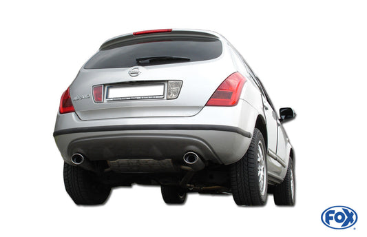 Nissan Murano Z50 Endschalldämpfer Ausgang rechts/links - 140x90 Typ 32 rechts/links