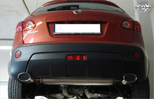 Nissan Qashqai - Diesel Endschalldämpfer quer Ausgang rechts/links - 115x85 Typ 44 rechts/links