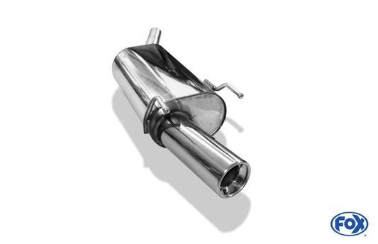 Opel Corsa B Endschalldämpfer - 1x90 Typ 13