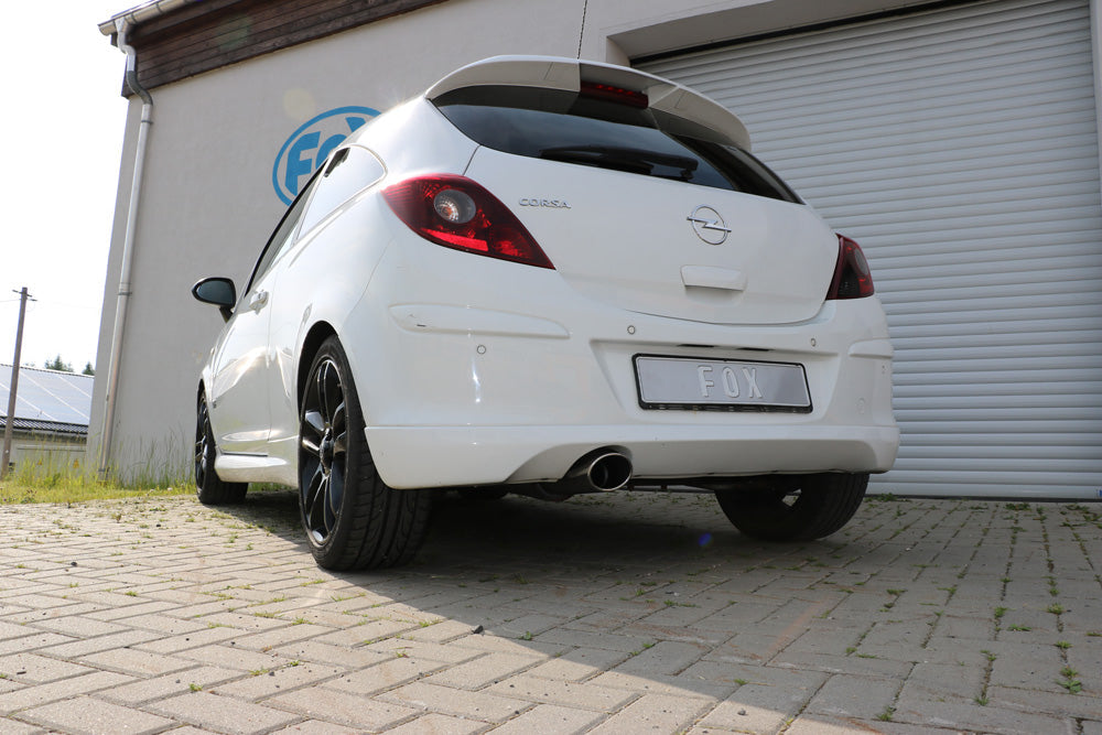 Opel Corsa D - Sportheck und OPC Line Endschalldämpfer - 115x85 Typ 32