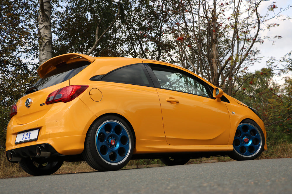 Opel Corsa E OPC Endschalldämpfer quer Ausgang rechts/links - 1x100 Typ 25 rechts/links